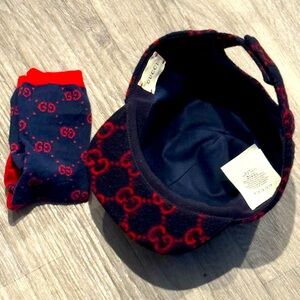 Kids Gucci Hat and socks. Authentic. Hat is 54CM.